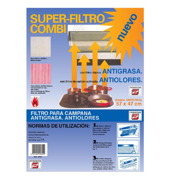 FILTRO CAMPANA COCINA